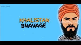 Sikh Kaum Nu Maan Bada  Jagtar Singh Hawara  Jagowala Jatha  Khalistan Songs  Dhillon Status [upl. by Varin]