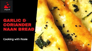 How To Make Garlic and Coriander Naan Bread [upl. by Alanah694]