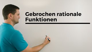 Gebrochen Rationale Funktionen einfache Ableitung nach Umschreiben  Mathe by Daniel Jung [upl. by Novelc]