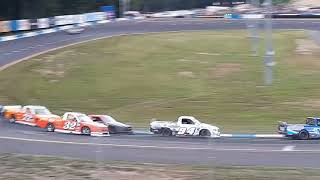 Evolve Pro Trucks Highlights 72024  Monadnock Speedway [upl. by Analem60]