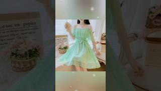 gownfrock design ideas short dress 👗 trending gown ytshorts song Lovely World Fashion [upl. by Yekim]