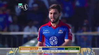 Usman Shinwari Wickets  Peshawar Zalmi Vs Karachi Kings  Match 27  15 March  HBL PSL 2018 [upl. by Sidnal]