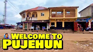 Welcome To PUJEHUN  Southern Sierra Leone 🇸🇱 VLog 2023  Explore With TripleA [upl. by Ellainad]