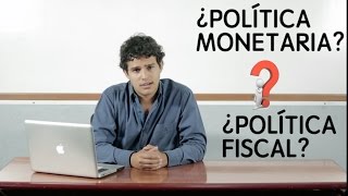 ¿Cuál es la diferencia entre política monetaria y política fiscal [upl. by Preciosa]