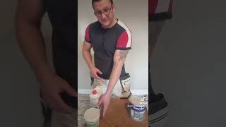 Painting waterbased paint over oilbased paint [upl. by Eillib]