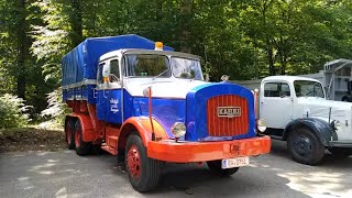 4 Internationales Lkw Oldtimer Treffen auf der Nebelhöhle 1662022 Teil 1 [upl. by Salhcin987]