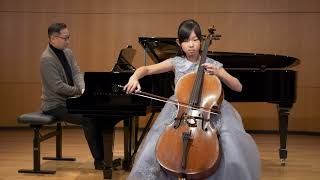 Goltermann Cello Concerto No4 in G Major Op65 – Allegro G Goltermann Amy Wei [upl. by Ellehcer]