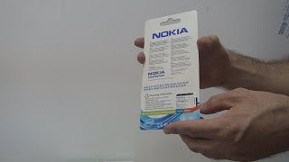 Unboxing of fake Nokia BP 6MT battery [upl. by Ydarg443]