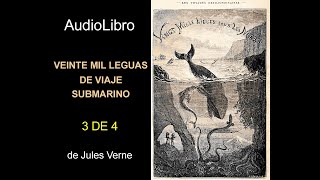 Audiolibro Veinte mil leguas de viaje submarino  3 de 4  de Jules Verne [upl. by Ahsatak939]