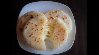 COMO HACER AREPAS RELLENAS DE QUESO Facil y deliciosas [upl. by Arbma]