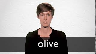 How to pronounce OLIVE in British English [upl. by Hellah]