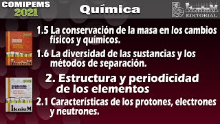 Conservación de la masa sustancias y los métodos de separación protones electrones y neutrones [upl. by Lettig]