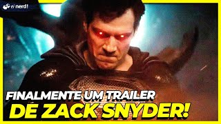 TRAILER SNYDERS CUT LIGA DA JUSTIÇA  ANÁLISE [upl. by Sitruc]