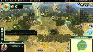 Civ 5 City Tile Yield Benefits of Settling on Hills and Resources [upl. by Ecirad]