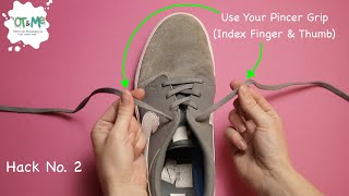 How to TIE YOUR SHOELACES 👟  Hack 2  Step by Step Guide for Kids [upl. by Kurys]