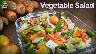 Vegetable Salad  Veg Salad Recipe Weight Loss Recipes Easy Recipe [upl. by Eibrad]