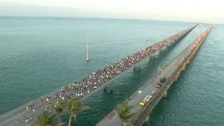 Florida Keys Seven Mile Bridge Run 2018 [upl. by Muhammad829]