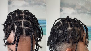 TRENZAS SUELTAS PARA CHICOS ESTILO DE PEINADO [upl. by Ecirtnahs531]