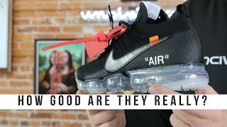 HOW GOOD IS THE OFF WHITE NIKE VAPORMAX 2018 [upl. by Bohaty]