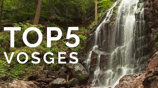 Top 5 des Cascades des Vosges [upl. by Yelnik538]