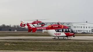 DRF Luftrettung  Start Airbus H145  DHDSN  Baden Airpark [upl. by Budding]