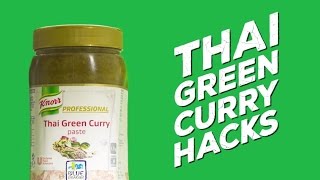 KNORR Chef Hacks – Professional Thai Green Curry Paste  Unilever Food Solutions UKIE [upl. by Eiramlatsyrk]