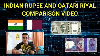 Indian Rupee vs Qatari Riyal Comparison Video [upl. by Ajnot]