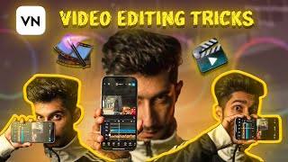 VN APP VIDEO EDITING TRICKS  MOBILE VIDEO EDITING IDEAS  IN HINDI [upl. by Ryon140]