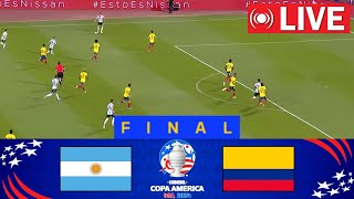 Argentina vs Colombia EN VIVO  FINAL Copa America 2024  ¡Partido EN VIVO hoy [upl. by Fosque]