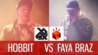 HOBBIT vs FAYA BRAZ  Grand Beatbox Battle 2014  Loopstation FINAL [upl. by Amsirp]