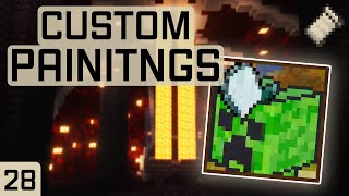 Fabric Modding Tutorial  Minecraft 121 Custom Paintings  28 [upl. by Oralee474]