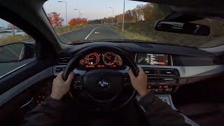 BMW F10 530D LCI XDrive 2014 190kW  4K POV Test Drive [upl. by Sexton481]