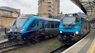 TPE Class 68 movements at York station [upl. by Eillam]