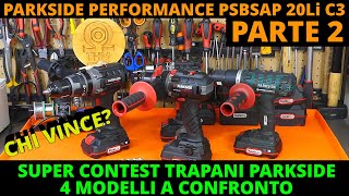 TRAPANO AVVITATORE A PERCUSSIONE PARKSIDE PERFORMANCE PSBSAP 20LI C3 IL MIGLIOR PARKSIDE O NO PT2 [upl. by Leatri571]