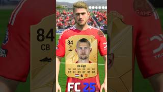 🇳🇱 MATTHIJS DE LIGT fifa evolution 1725 eafc25 fc25 fifa deligt manutd netherlands [upl. by Frost]