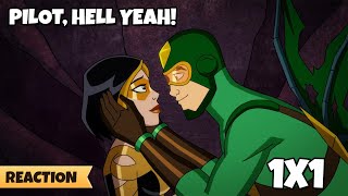 Kite Man Hell Yeah  Episode 1  Pilot Hell Yeah  REACTION [upl. by Solita]