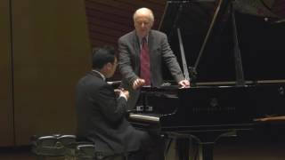 Alvin Zhu 2016 Master Class with Arie Vardi [upl. by Anomer]