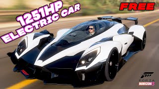 NEW Forza Horizon 5 Raesr Tachyon Speed Free  Review amp Customization  Best Electric Car in FH5 [upl. by Trillbee]