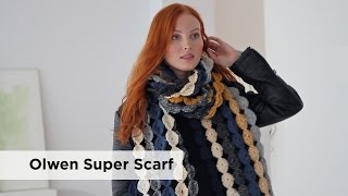 Olwen Super Scarf made with Scarfie® [upl. by Manoop907]