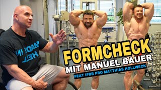 FORMCHECK  Mit Manuel Bauer amp Matthias Hollweck [upl. by Wilie]