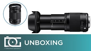 UNBOXING REVIEW  SIGMA 18300mm f3563 DC Macro OS HSM C Contemporary Lens for CANON Cameras [upl. by Ferdy411]