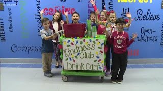 Friendswood elementary students on mission to spread kindness [upl. by Philbrook152]