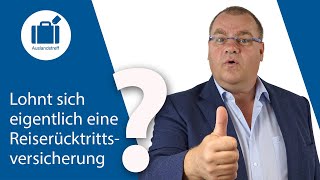 Reiserücktrittsversicherung sinnvoll II Welche Versicherungen lohnen sich überhaupt [upl. by Nylcoj969]