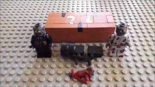 lego raygun thundergun mystery box and zombies [upl. by Ennairam]