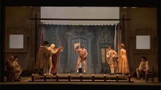 Tres escenas de quotArlecchino servitore di due padroniquot 2018 Teatro Piccolo Milán [upl. by Irodim]