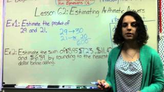 Lesson 62 Estimating Arithmetic Answers [upl. by Epperson]