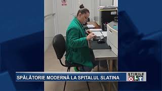 SPALATORIE MODERNA LA SPITALUL SLATINA [upl. by Elaval]