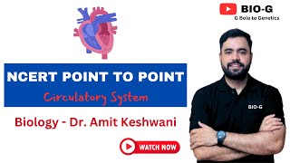 Circulatory system NCERT Point To Point Study [upl. by Kcirad]