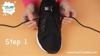 How to TIE YOUR SHOELACES 👟 Step by Step Guide for Kids [upl. by Pablo]