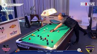 Miguel Alvar vs PABLO BUSTAMANTE T10 VNEA EURO 2024 Pool Championships day 2 live from Benidorm  Sp [upl. by Granniah]